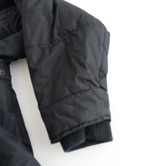 Vintage Route 66 Black Zip Up  Bomber Winter Coat Size Large - Picture 5 of 14